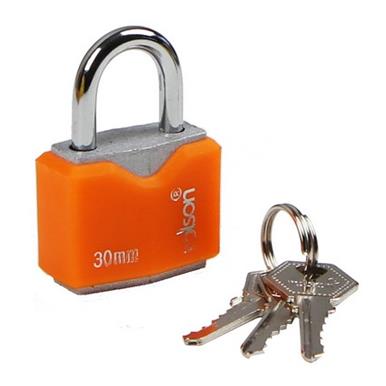 Rolson 66543 30mm Iron Padlock with 3 Keys