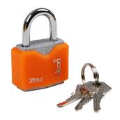 Rolson 66543 30mm Iron Padlock with 3 Keys