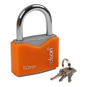 Rolson 66548 60mm Iron Padlock with 3 Keys