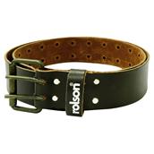 Rolson 68585 Leather Belt with Double Pin Up to 46