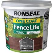 Ronseal Fence Life Charcoal Grey 5L