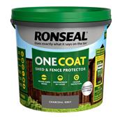 Ronseal Fence Life One Coat Shed and Fence Protector Charcoal Gry 5L