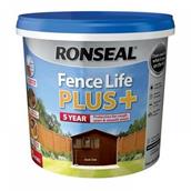Ronseal Fence Life Plus Dark Oak 5L