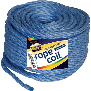 Gladiator RD6BR30 Blue Poly Rope Mini Coil 6mm x 30m