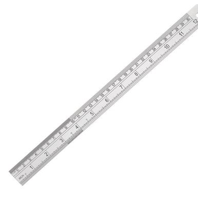 RST FR106ME Stainless Steel Rule Imperial & Metric 6&quot; (150mm)
