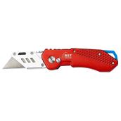 RST RSX336R Site Mate Aluminium Folding Knife Red