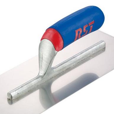 RST RTR124BS Finishing Trowel Soft Grip Handle 11&quot; x 4.5&quot;