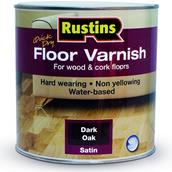 Rustins Floor Varnish Light Oak Satin 2.5L