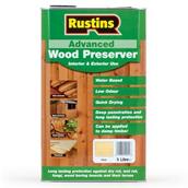 Rustins Advanced Wood Preserver Clear 1L