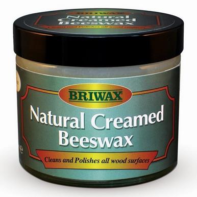 Briwax Natural Creamed Beeswax Clear 250ml