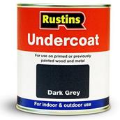 Rustins Dark Grey Undercoat 250ml