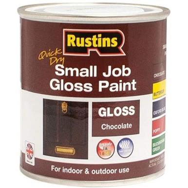 Rustins Quick Dry Small Job Gloss Chocolate 250ml