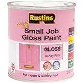 Rustins Quick Dry Small Job Gloss Candy Pink 250ml