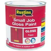 Rustins Quick Dry Small Job Gloss Poppy 250ml
