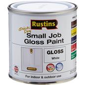 Rustins Quick Dry Small Job Gloss White 250ml