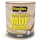 Rustins MDF Primer Grey 250ml