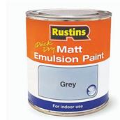 Rustins Matt Emulsion Grey 250ml