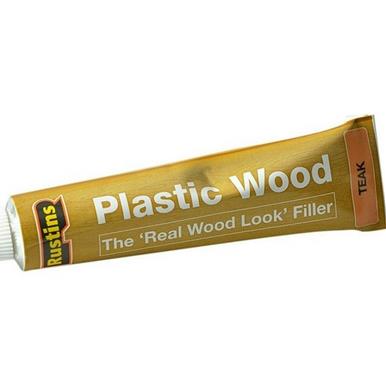 Rustins Plastic Wood Teak 20g Tube