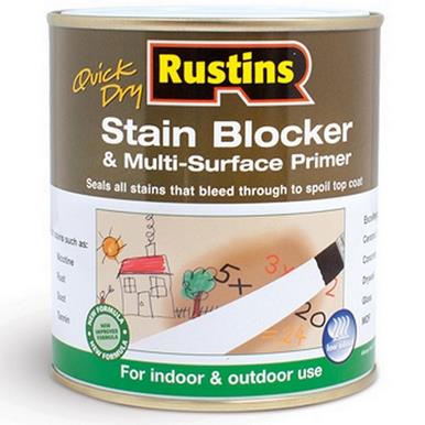 Rustins Quick Dry Stain Blocker & Multi Surface Primer 250ml