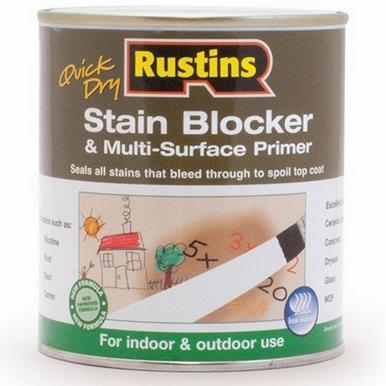 Rustins Quick Dry Stain Blocker & Multi Surface Primer 500ml