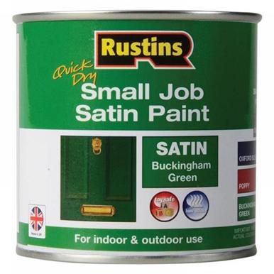 Rustins Quick Dry Small Job Buckingham Green Satin 250ml