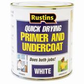 Rustins Primer and Undercoat White 250ml