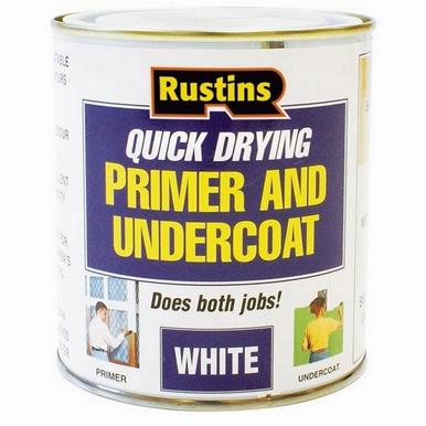 Rustins Primer & Undercoat White 250ml