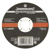 Silverline (103662) Heavy Duty Metal Slitting Disc Flat 115 x 1 x 22.23mm
