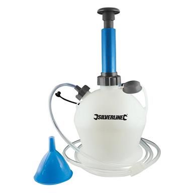 Silverline (104616) Oil & Fluid Extractor Pump 4Ltr 4Ltr