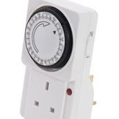 PowerMaster (148232) Plug-In Mechanical Timer 230V 7 Day