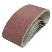 Silverline (171121) Sanding Belts 75 x 457mm 40 Grit Pack of 5