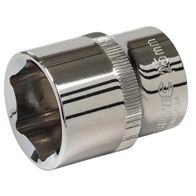 Silverline (178045) Socket 1/2&quot; Drive 6pt Metric 25mm