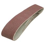 Silverline (186813) Sanding Belts 100 x 915mm 80 Grit Pack of 5