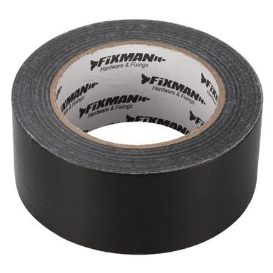 Fixman (188845) Heavy Duty Duct Tape 50mm x 50m Black
