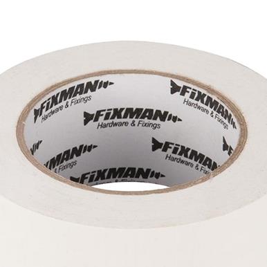 Fixman (190229) Super Heavy Duty Duct Tape 50mm x 50m White