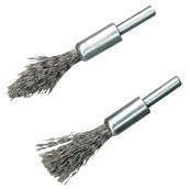 Silverline (190316) Steel De-Carb Brush Set 2pk 6mm Shank