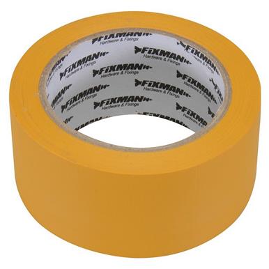 Fixman (194577) Builders Tape 50mm x 33m Yellow * Discontinued Line *