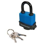 Silverline (196551) Weather-Resistant Padlock 48mm