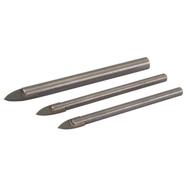 Silverline (217584) Tile & Glass Drill Bit Set 5 6 & 8mm