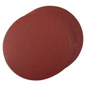 Silverline (224522) Hook and Loop Discs 250mm 80 Grit Pack of 10
