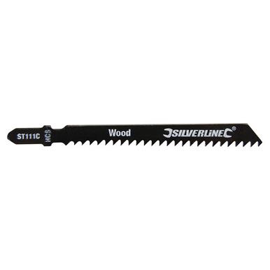 Silverline (227921) Jigsaw Blades for Wood 5pk ST111C