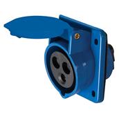 PowerMaster (228552) 16A Panel Socket 3 Pin 230V