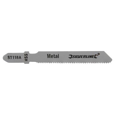 Silverline (234444) Jigsaw Blades for Metal Pack of 5 ST118A