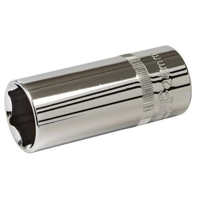 Silverline (238098) Deep Socket 1/2&quot; Drive 6pt Metric 24mm