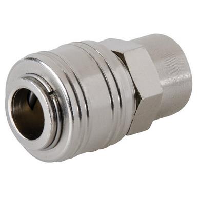 Silverline (238184) Euro Air Line Female Thread Quick Coupler 1/4&quot; BSP