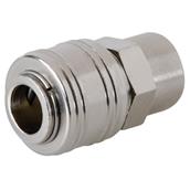 Silverline (238184) Euro Air Line Female Thread Quick Coupler 1/4