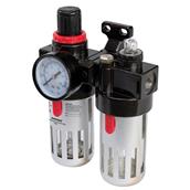 Silverline (245014) Air Filter Regulator and Lubricator 150ml
