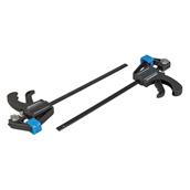 Silverline (250115) Mini Clamps 150mm Pack of 2