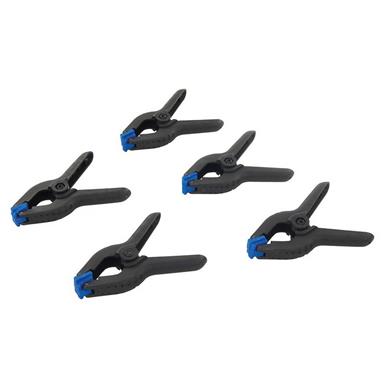 Silverline (250136) Spring Clamps 5pk 60mm Jaw