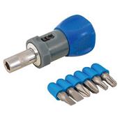 Silverline (250488) Stubby Ratchet Screwdriver Set 7pc